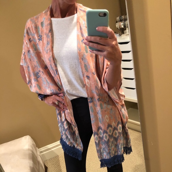 Beach Cover Up or Summer Top - Picture 2 of 3